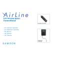 SAMSON AIRLINE_HANDHELD Owners Manual