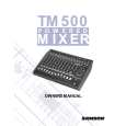 SAMSON TM500 Owners Manual