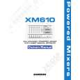 SAMSON XM610 Owners Manual