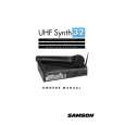 SAMSON UHF SYNTH32 Owners Manual