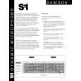 SAMSON S11 Service Manual