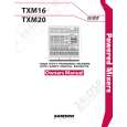 SAMSON TXM16 Owners Manual